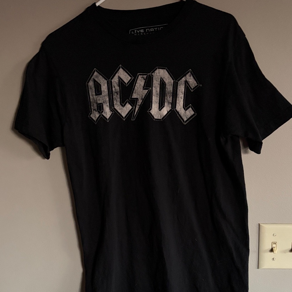 Live Nation AC/DC Black Tee
